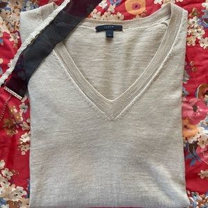 J. Crew Merino Wool V Neck